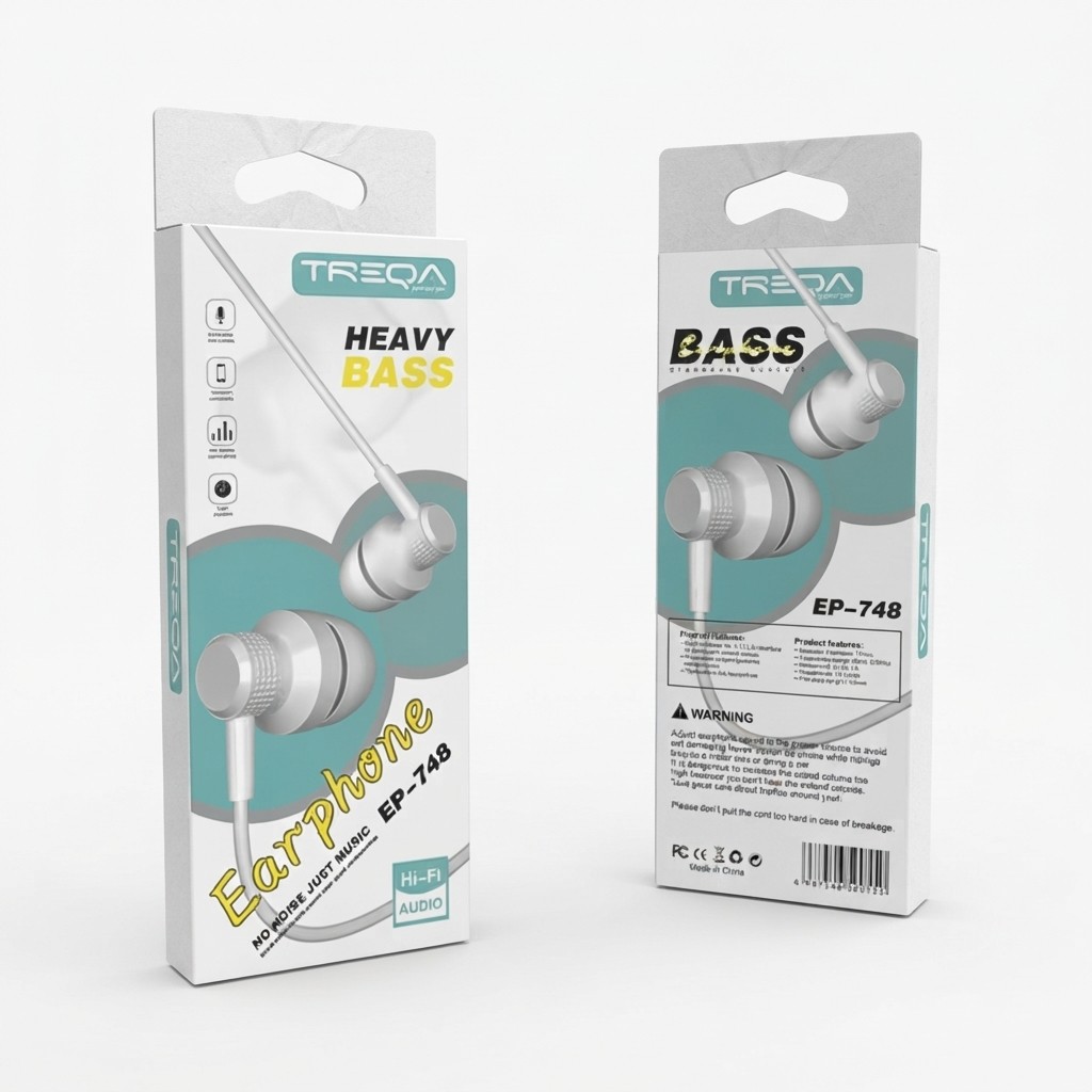 AUDIFONOS TREQA BASS EP-748