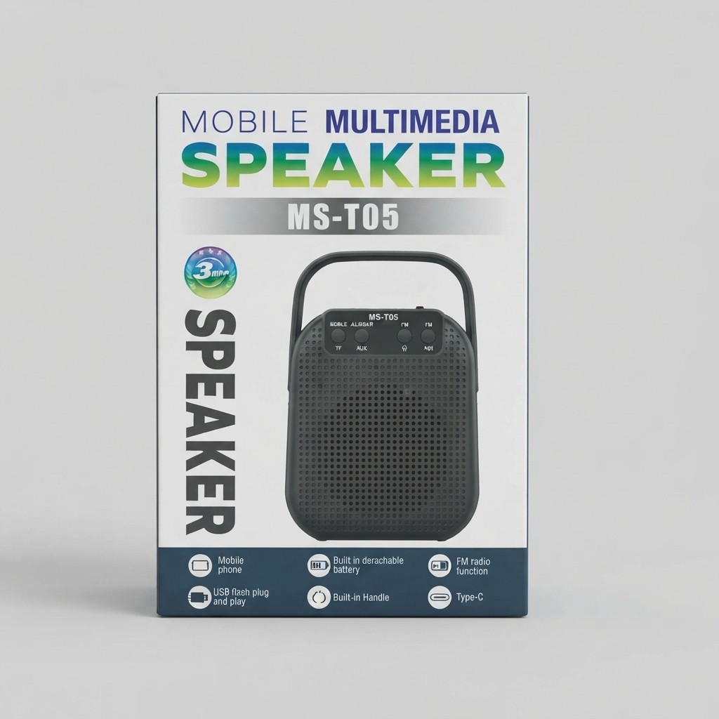 PARLANTE BLUETOOTH 3 PULGADAS MS-T05