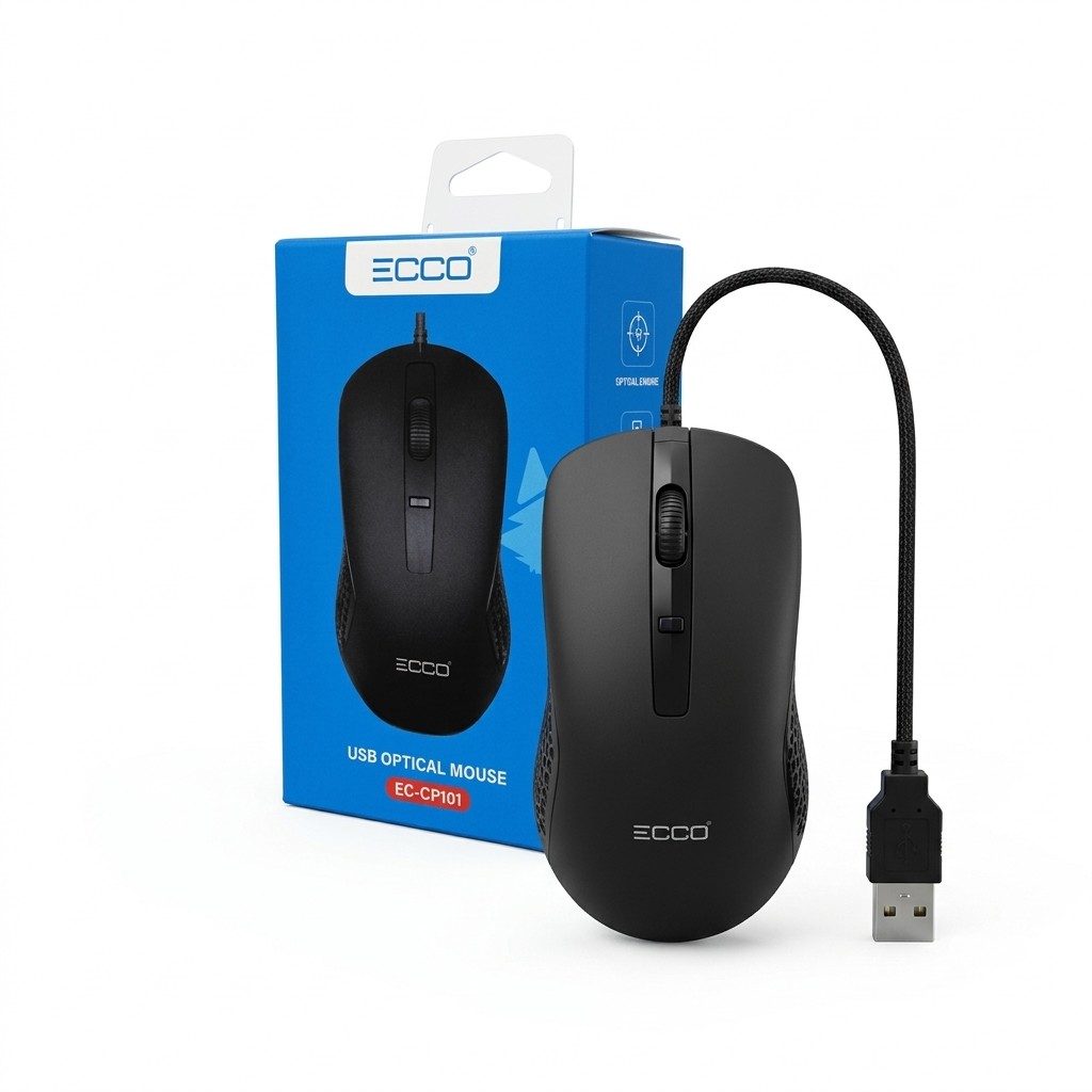 MOUSE ECCO CON CABLE EC CP-101