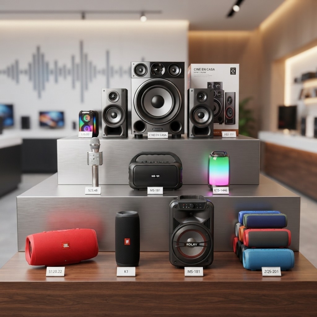 PARLANTES Y AUDIO