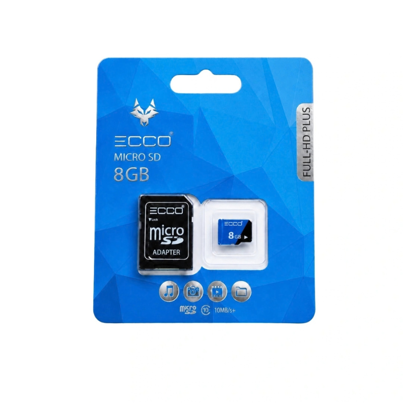 MEMORIA MICRO SD ECCO 8GB