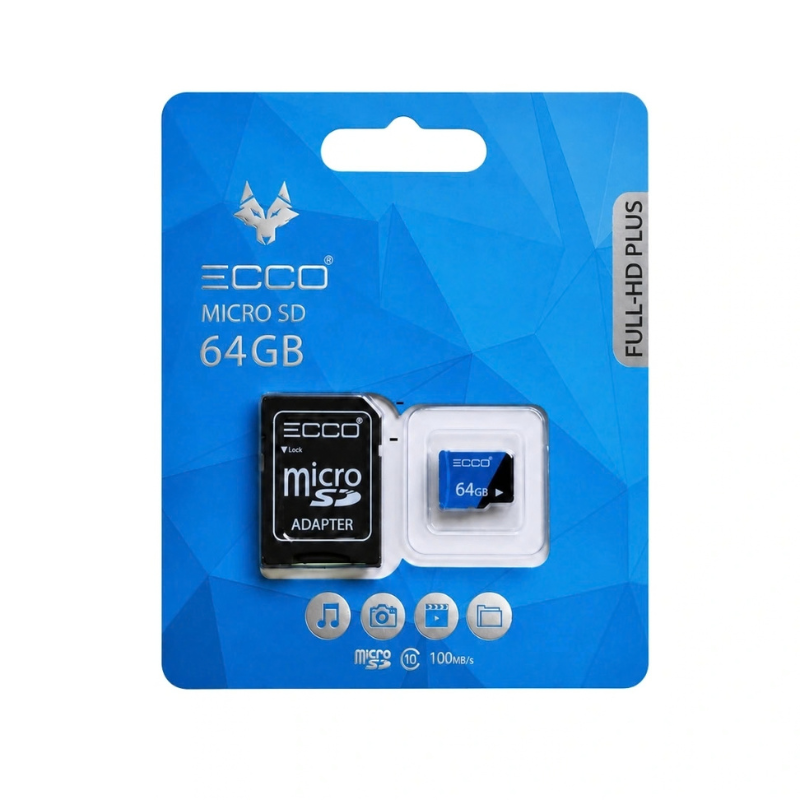 MEMORIA MICRO SD ECCO 64GB