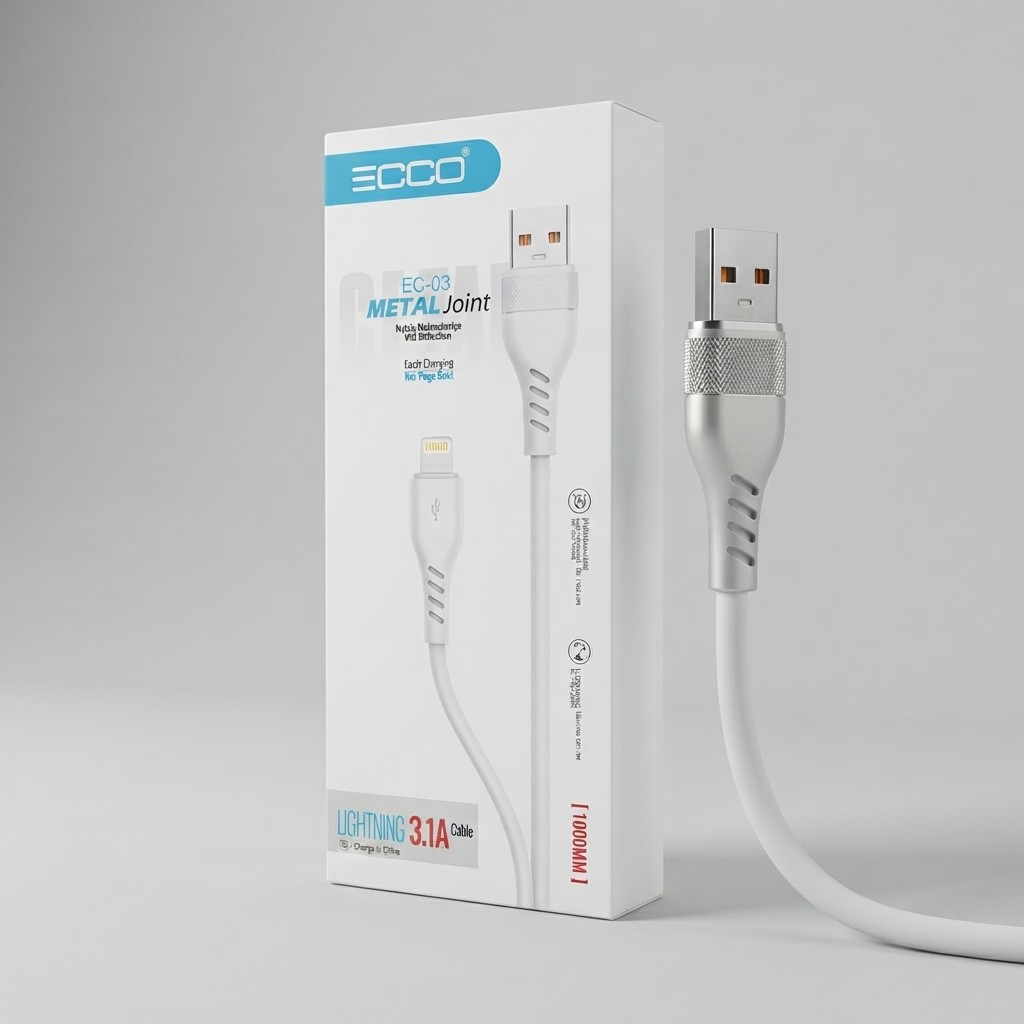 CABLE ECCO EC-10I 18W 1M USB-IPH